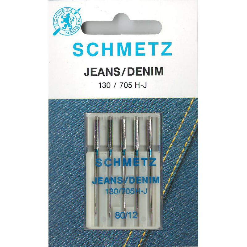 Иглы для джинса № 80/12, SC, (130/705H-J), 1 уп.=5 шт.