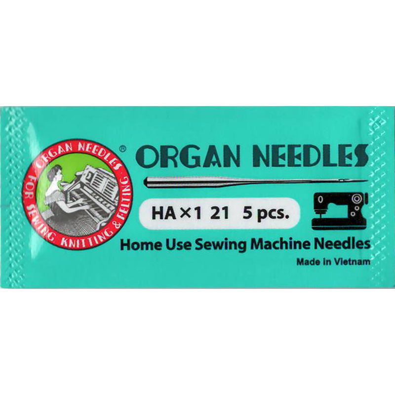 Иглы универсальные №130 / 21, OR, (HAx1, 130 / 705H, 15x1), 1уп. = 5шт, пленка