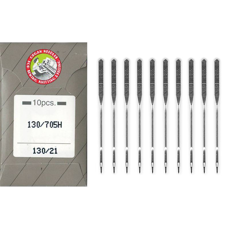 Иглы универсальные №130 / 21, OR, (HAx1, 130 / 705H, 15x1), 1уп. = 10шт, бумага