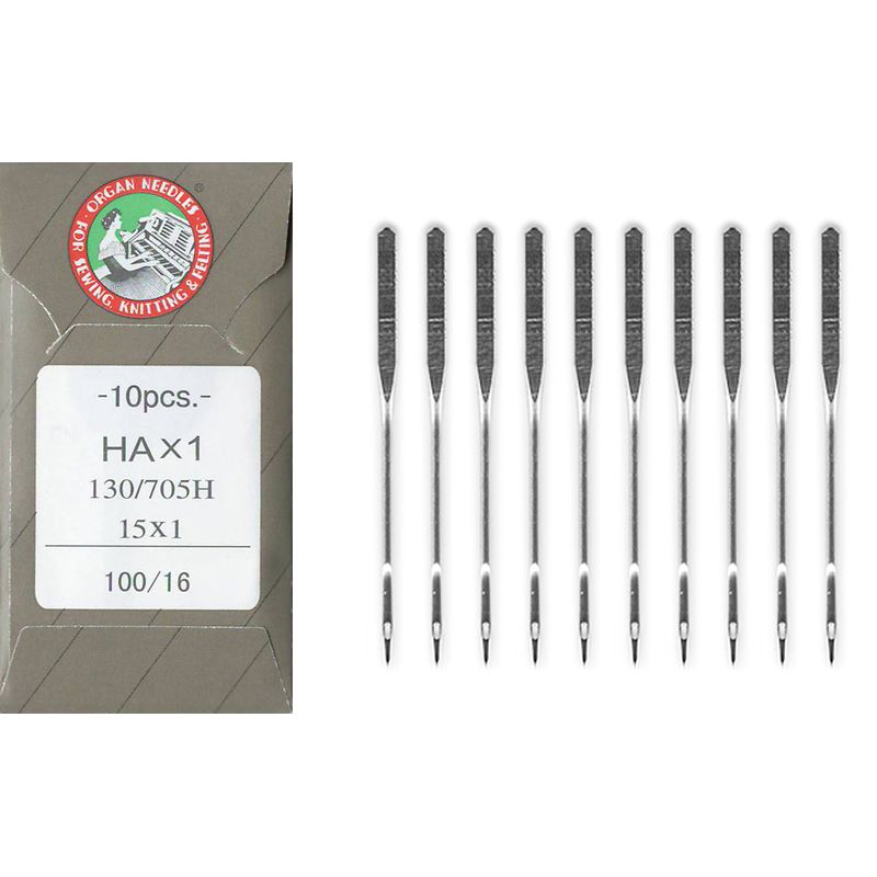 Иглы универсальные №100 / 16. OR, (HAx1, 130 / 705H, 15x1), 1уп. = 10шт, бумага