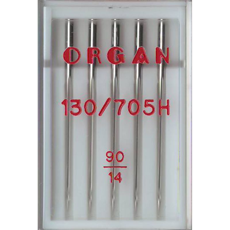 Иглы универсальные № 90/14, OR, (HAx1, 130 / 705H, 15x1), 1уп. = 5шт