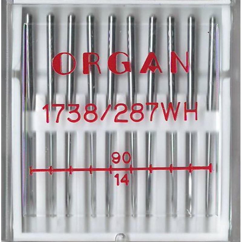 Иглы DBx1 R, № 90, OR, (1738, 16x257, 71x1, 16x231, 287WH, DBx257), 1уп. = 10шт (ПБ)