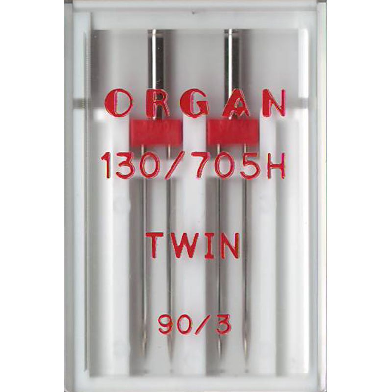 Иглы универсальные двойные №3 0/90, OR, (130 / 705H), 1уп. = 2шт