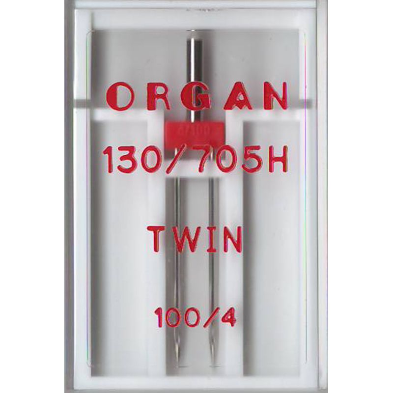 Иглы универсальные двойные №4 0/100, OR, (130 / 705H), 1уп. = 1шт