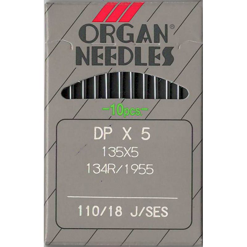 Иглы 134 FFG/SES, №110, OR, (DPx5, 135x5, 135x7, 797, SY1955), 1уп. =10шт