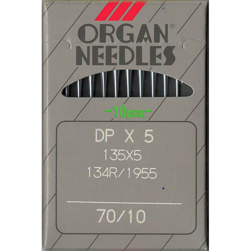 Иглы 134 R, № 70, OR, (DPx5, 135x5, 135x7, 797, SY1955), 1уп. = 10шт