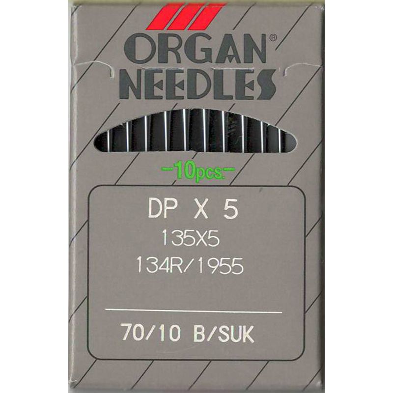 Иглы 134 FG / SUK, № 70, OR, (DPx5, 135x5, 135x7, 797, SY1955), 1уп. = 10шт