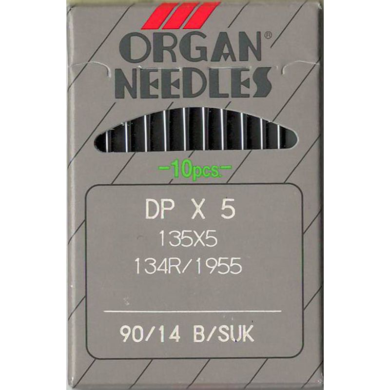 Иглы 134 FG / SUK, № 90, OR, (DPx5, 135x5, 135x7, 797, SY1955), 1уп. = 10шт