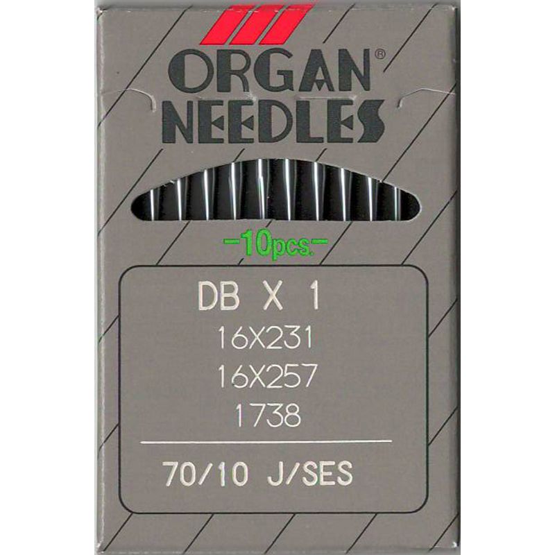 Иглы DBx1 FFG/SES, № 70, OR, (1738, 16x257, 71x1, 16x231, 287WH, DBx257), 1 уп.=10 шт.