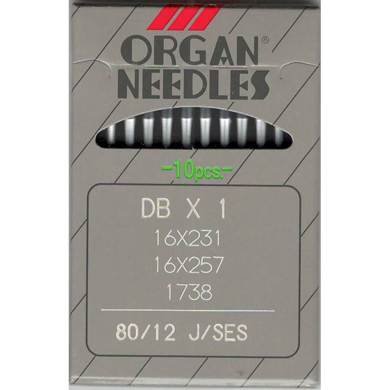 Иглы DBx1 FFG/SES, № 80, OR, (1738, 16x257, 71x1, 16x231, 287WH, DBx257), 1 уп.=10 шт.