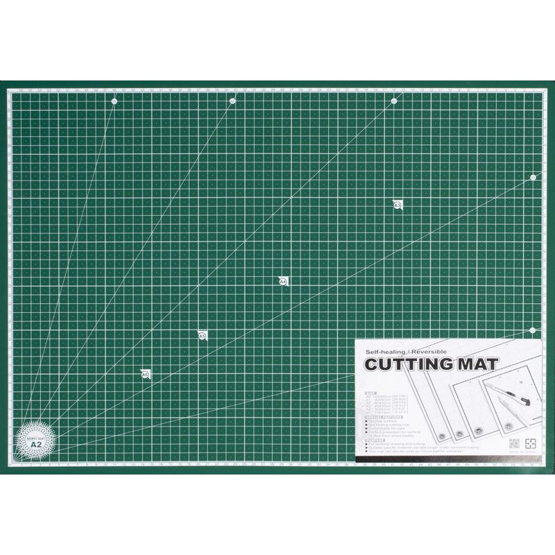 Коврик для кроя, самовыравнивающийся, 3 слоя, (60 х 45 х 0, 30) см, A2, ПВХ
