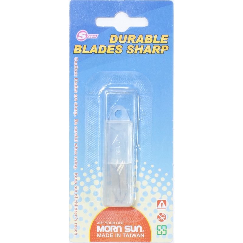 Лезвия 24х4х0, 4 мм (6 шт.), для трафаретных ножей MS-11113, MS-16101, MS-11904