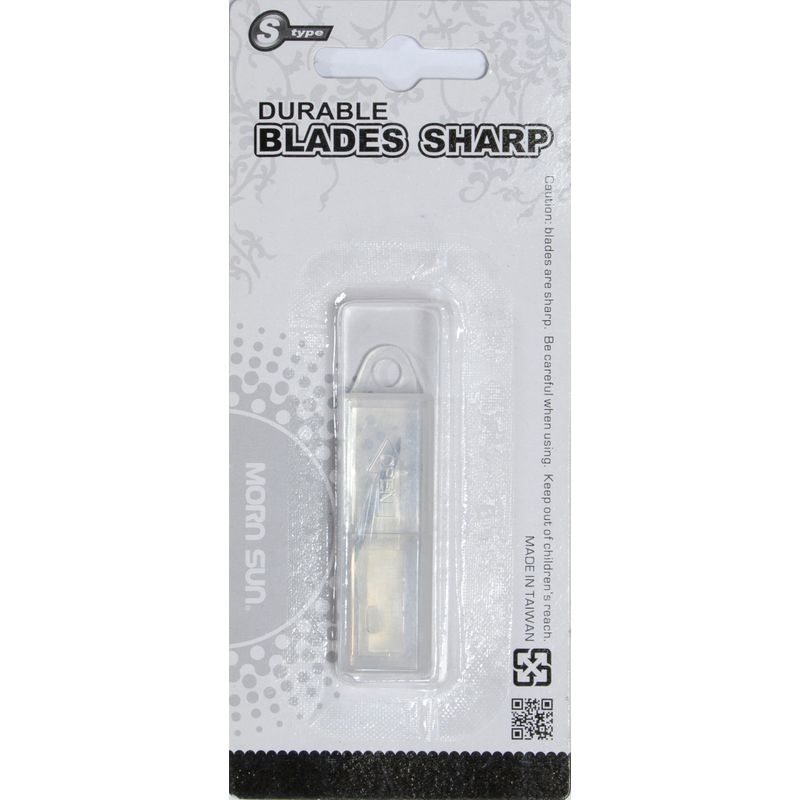 Лезвия 39х6х0, 5 мм (3 шт.), для трафаретных ножей MS-11132, MS-11904