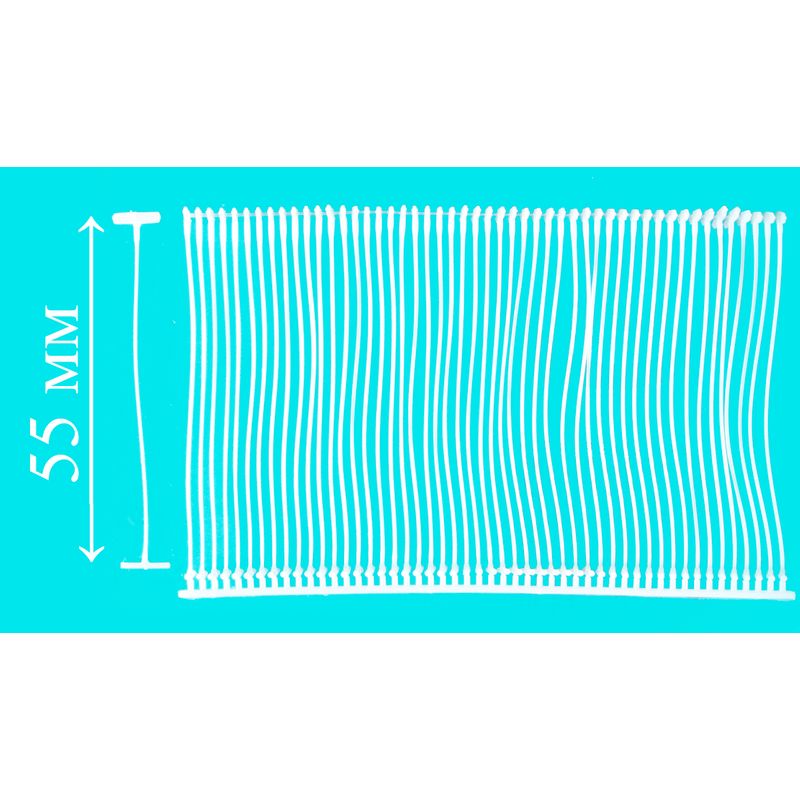 Биркодержатель тип Т, 55мм (1 кор. = 5000 шт.), полипропилен