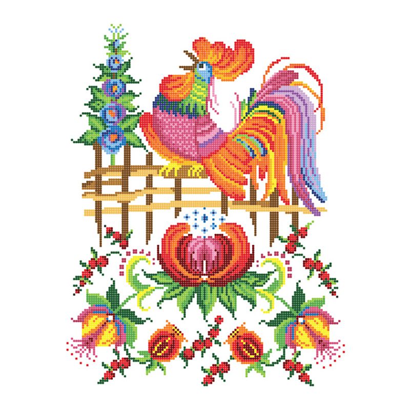 Схема для вышивания бисером 
