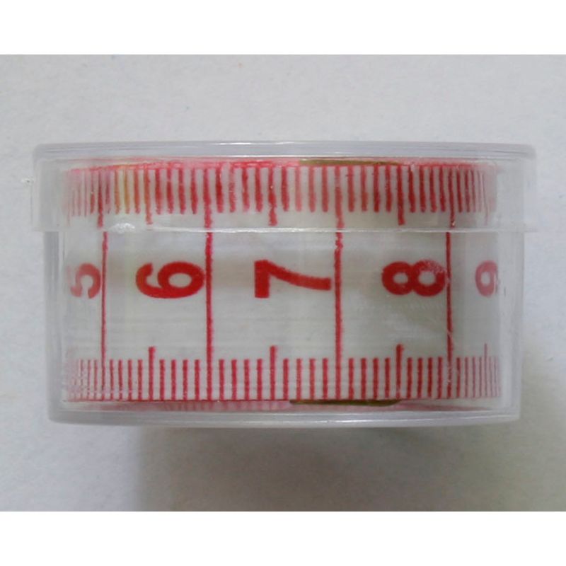 Сантиметр портновский, 2 х 150 см, в пластиковом боксе