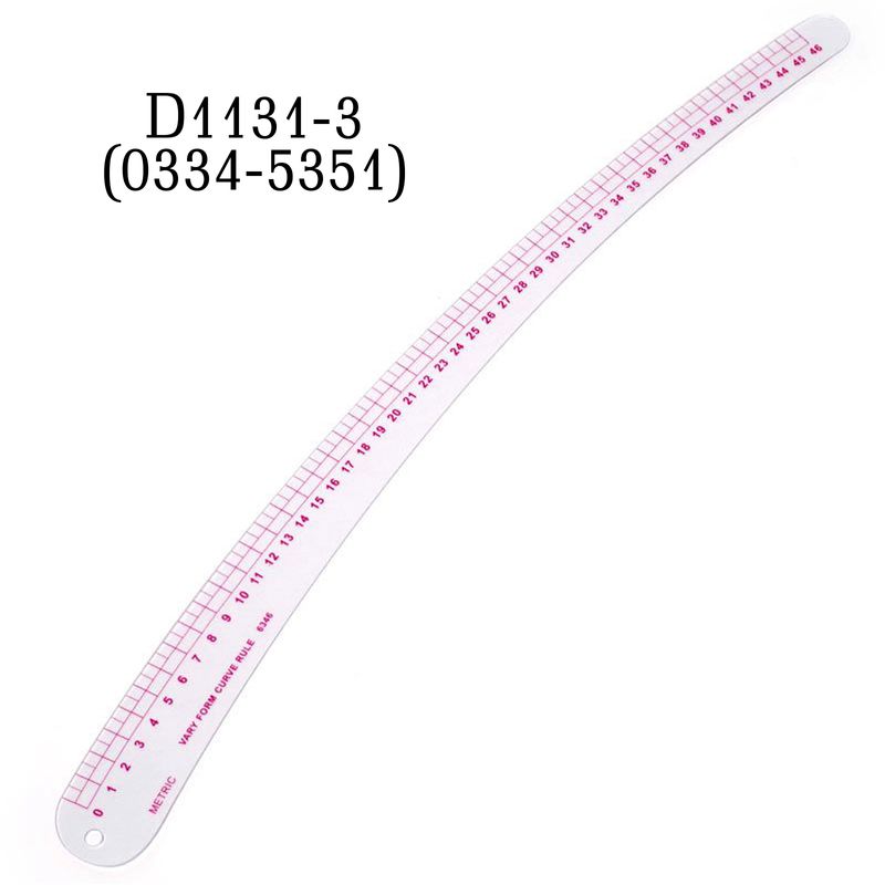 Линейка-лекало портняжное выгнутое 46см, 6346, (D1131-3) 8646
