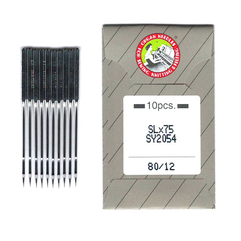 Иглы для оверлока № 80/12, OR, (SLx75, SY2054, (для Singer), 1уп. = 10шт, бумага