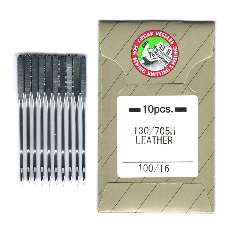 Иглы для кожи №100 / 16 OR (130x705H, 15x1 LL (Leather), 1уп. = 10шт, бумага