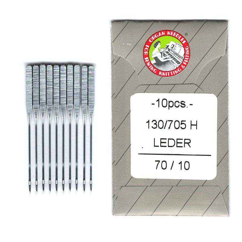 Иглы для кожи № 70/10, OR (130x705H, 15x1 LL (Leder), 1уп. = 10шт, бумага