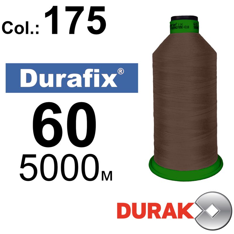 Нитки сверхпрочные, Durafix, полиэстер, N60 (45tex), длина 5000 м., цвет 47(175)-258 колонка 10