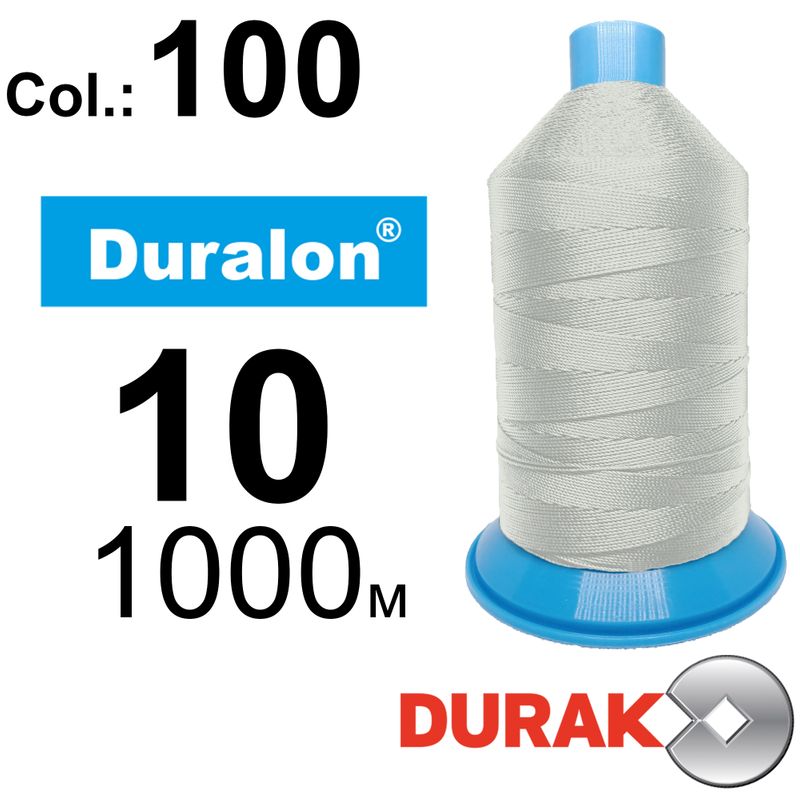 Нитки сверхпрочные, Duralon, нейлон 6. 6, N10 (300tex), длина 1000м., цвет (100)-566, к-1