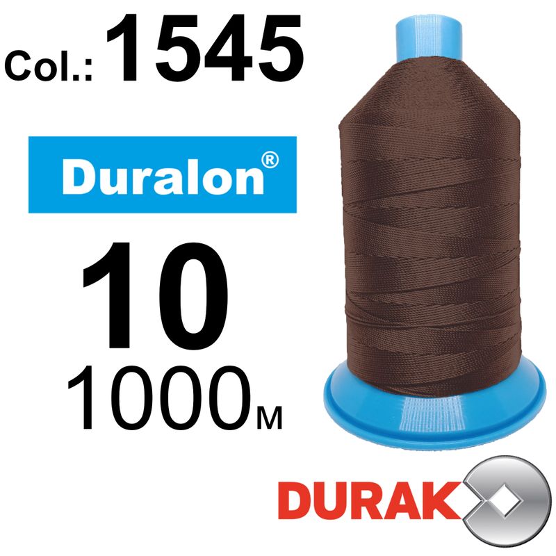Нитки сверхпрочные, Duralon, нейлон 6. 6, N10 (300tex), длина 1000м., цвет (1545)-17, к-2