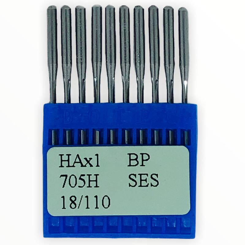 Иглы для трикотажа, джерси №110 / 18 DO, (HAx1, 130 / 705H, 15x1), 1уп. = 10шт