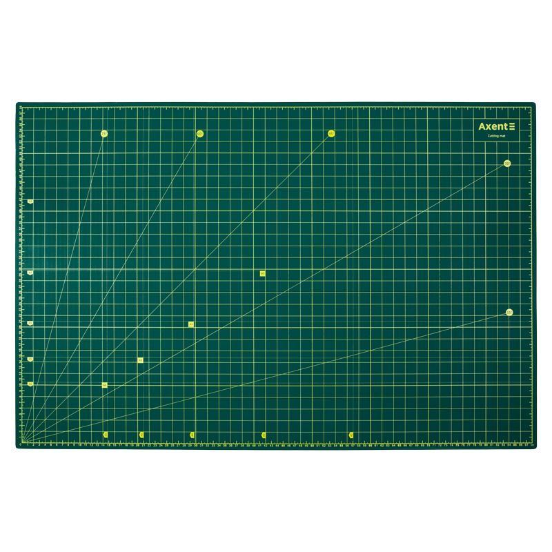 Коврик для кроя самовыравнивающийся 3 слоя, (90 х 60 х 0, 30) см, A1, ПВХ, Axent