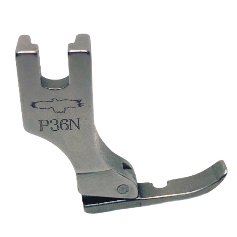 Лапка для промышленных швейных машин, для вшивания молнии односторонняя узкая P36N (12435 HN), GE, права