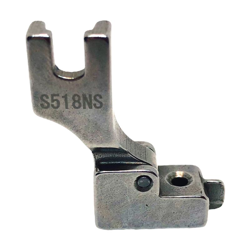 Лапка для промышленных швейных машин, для вшивания молнии потайной с носиком S518NS, GE