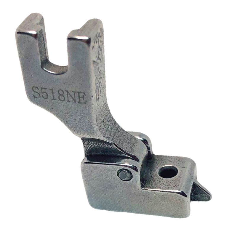 Лапка для промышленных швейных машин, для вшивания молнии потайной с носиком S518NE, WAY