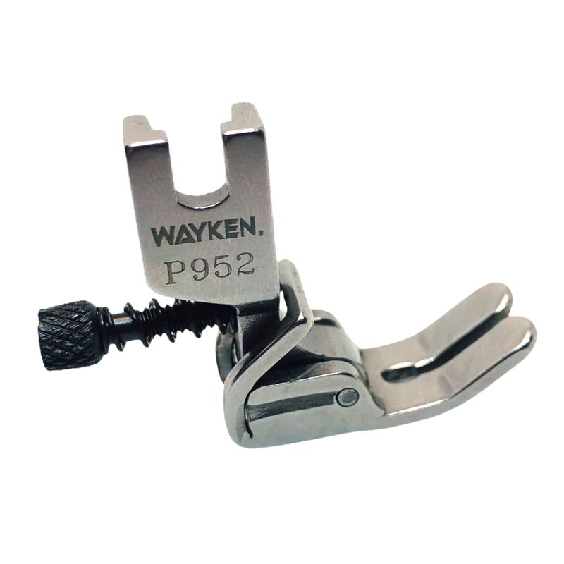Лапка для промышленных швейных машин, для создания складок, регулируемая с винтом P952 (S952), WAY