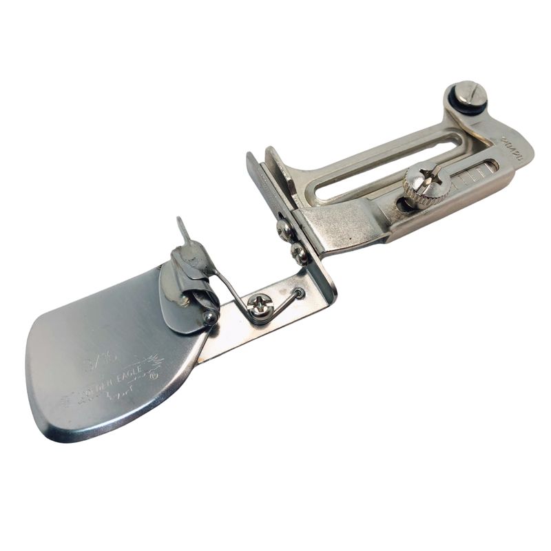 Окантователь для промышленных швейных машин в 2 сборки упругий А70/S70, ширина ленты, 4, 8мм 3/16