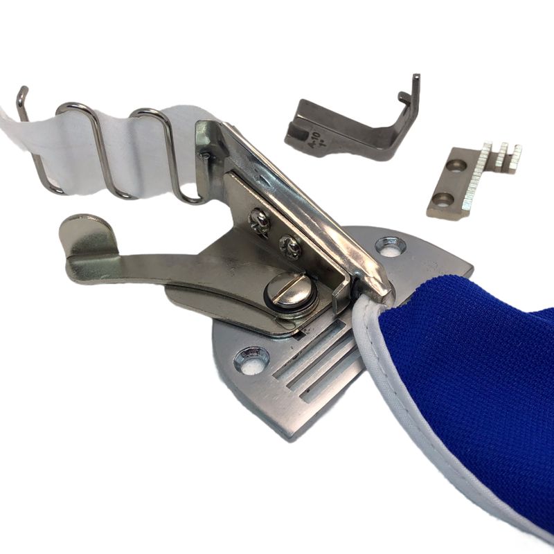 Окантователь для промышленных швейных машин в 4 сборки А10/S60, ширина ленты, 28мм-1 1/8