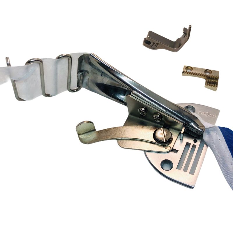 Окантователь для промышленных швейных машин в 4 сборки А10/S60, ширина ленты, 40мм-1 9/16