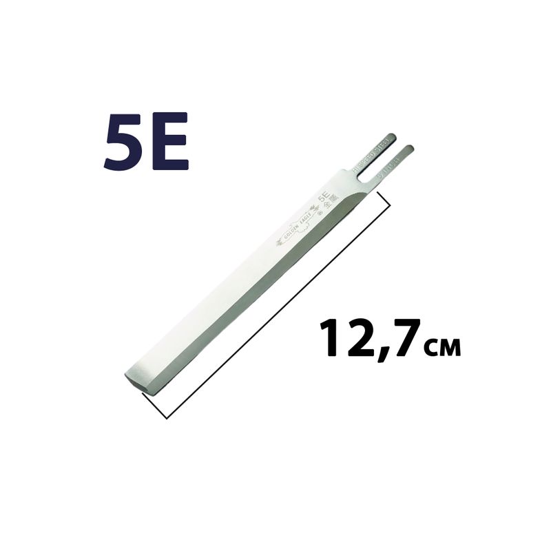 Лезвие прямое для раскройного ножа 5E HSS (5А) EASTMAN, длина 125мм, GE, 1шт