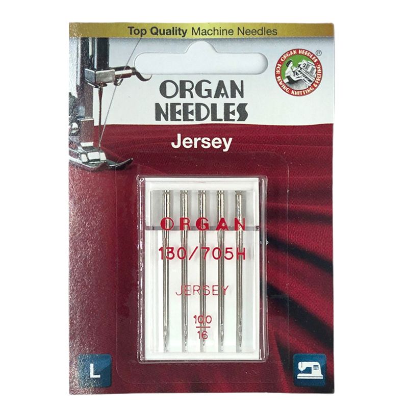 Иглы для трикотажа, джерси №100 / 16, OR, (130 / 705H SES), 1уп. = 5шт, блистер