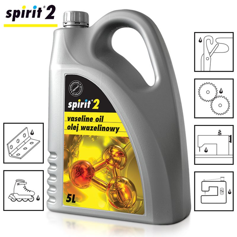 Масло для швейных машин пром вазелиновое SPIRIT 2 - 5л.