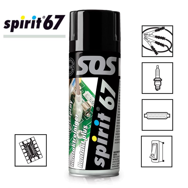 Очиститель для контактов SPIRIT 67 - спрей 400мл