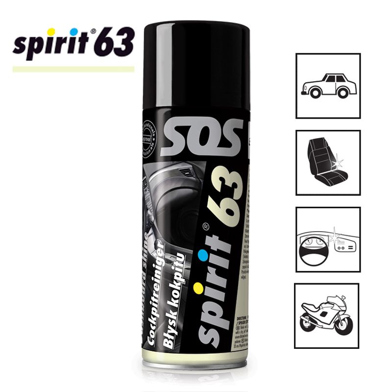 Полироль приборной панели SPIRIT 63 - спрей 400мл