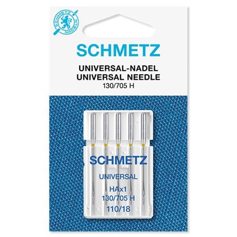 Иглы универсальные №110/18, SC, (HAx1, 130/705H), 1уп. = 5шт