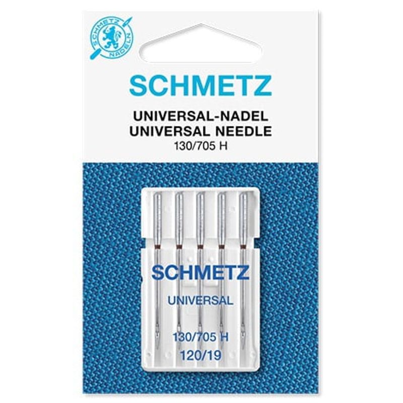 Иглы универсальные №120/19, SC, (HAx1, 130/705H), 1уп. = 5шт