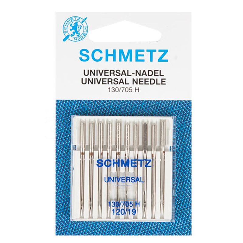 Иглы универсальные №120/19, SC, (HAx1, 130/705H), 1уп. =10шт