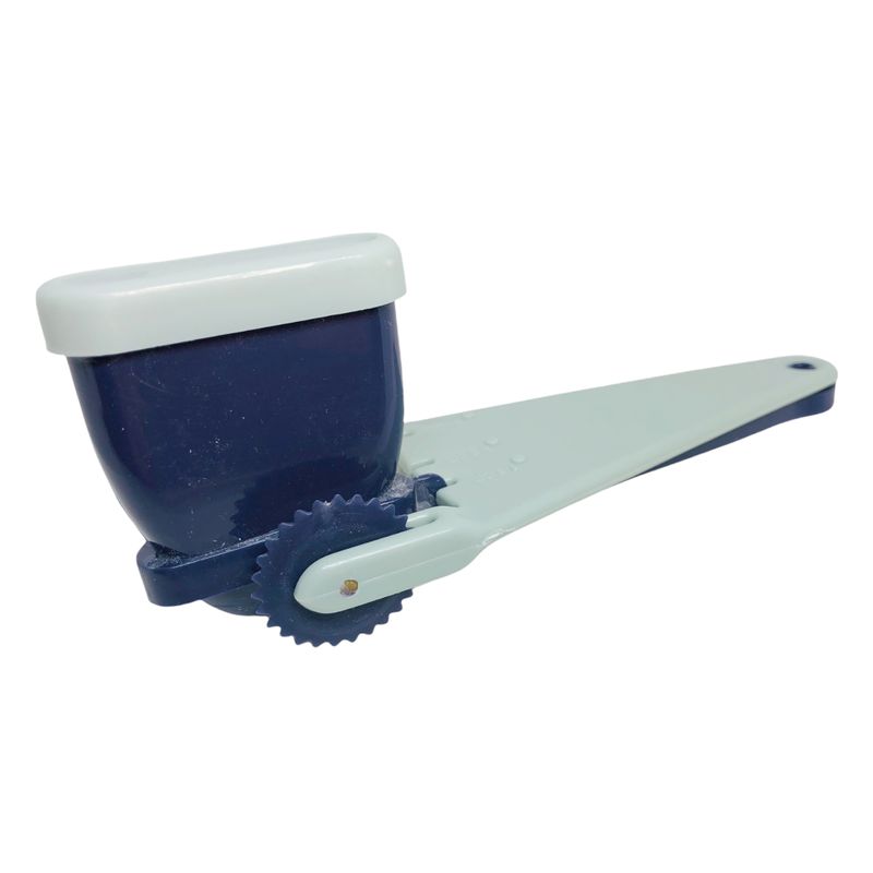 Двойное копировальное колесико, расстояние между колесиками 15, 25 или 40 мм.