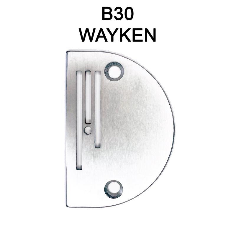 Игольная пластина B30 для универсальных промышленных машин, O 3, 0 мм, WAYKEN