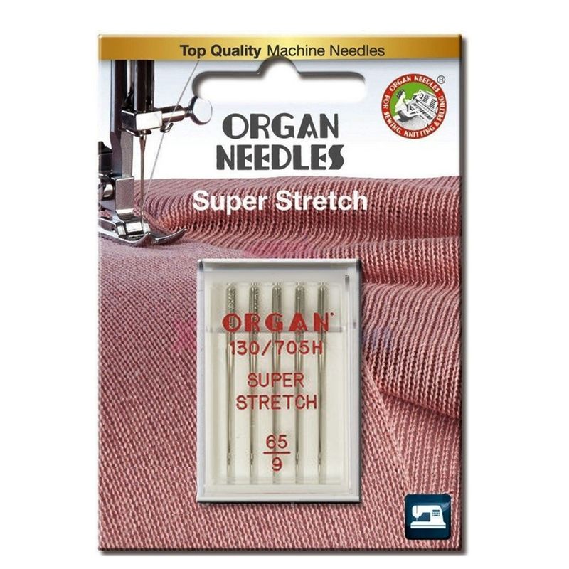 Иглы для стретч, лайкра, бифлекс №65/8, OR (HAx1SP, 130/705H, 15x1), 1уп. =5шт, блистер