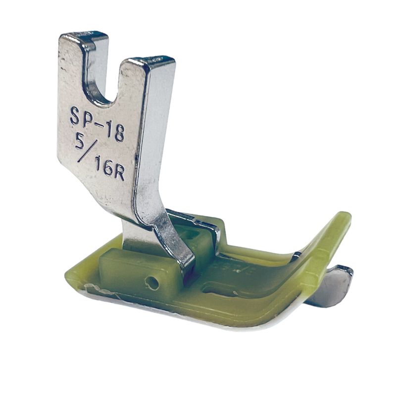 Лапка для промышленных швейных машин, для отсрочки от края на 8 мм, тефлоновая подошва, SP-18 5/16R, CH
