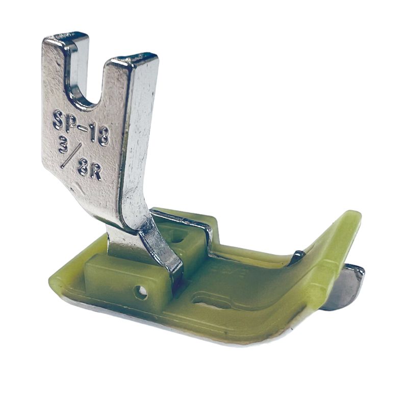 Лапка для промышленных швейных машин, для отсрочки от края на 9, 5 мм, тефлоновая подошва, SP-18 3/8R, CH