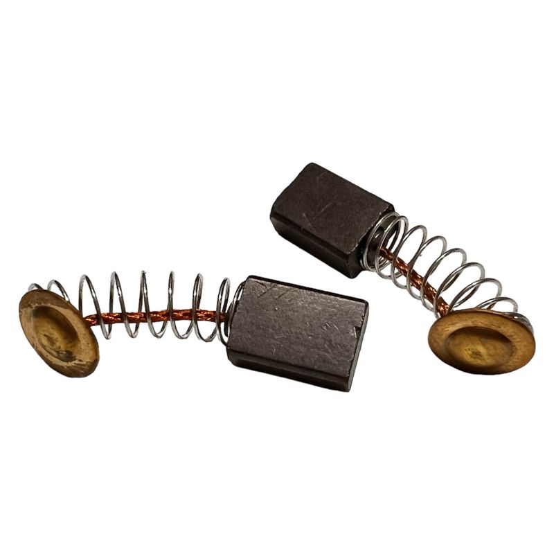 Щетки графитовые 4х7х11, длина 30мм, пятак 9мм, в комплекте - 2шт